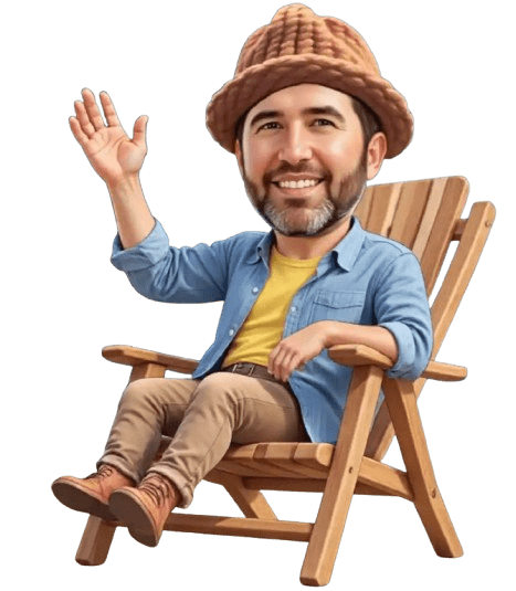Brad Waving
